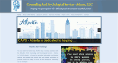 Desktop Screenshot of capsatlanta.com