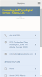 Mobile Screenshot of capsatlanta.com